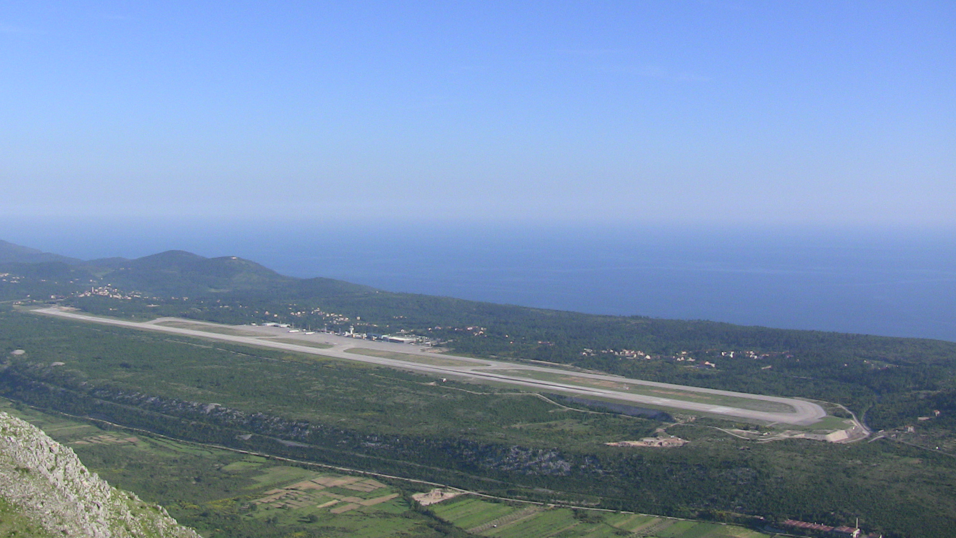 Dubrovniks flygplats vid Čilipi