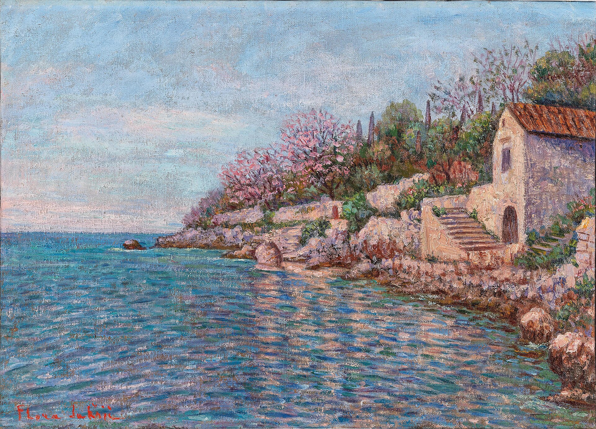 Viken vid Lapad i Dubrovnik